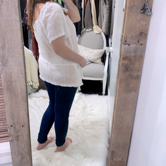 Suzanne Betro white lace top size 2X - Picture 3 of 6